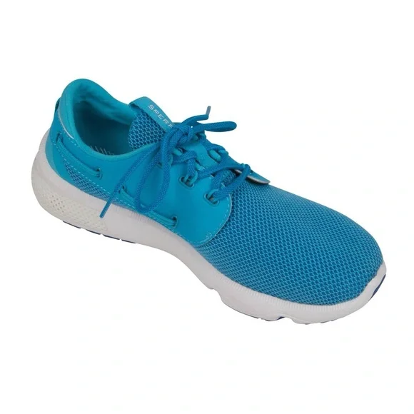 Sperry | 7 Seas 3-eye Boat Shoe in Turquoise Size 8 - Picture 1 of 12